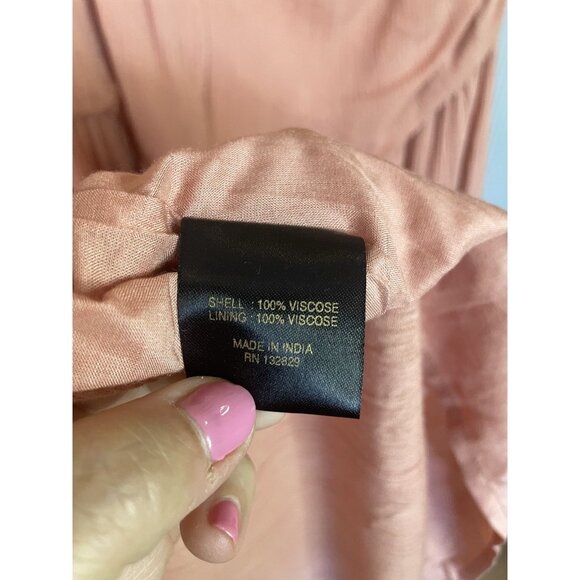 House of Harlow 1960 x Revolve Midi Boho Dress Women’s Sz XL Party Casual Pink - Picture 7 of 8